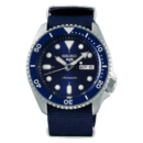 Seiko 5 Sports Automatic SKX Blue Dial Blue NATO Strap Watch For Men - SRPD51K2